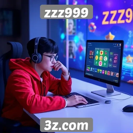 Experiência do usuário no site de jogos zzz999